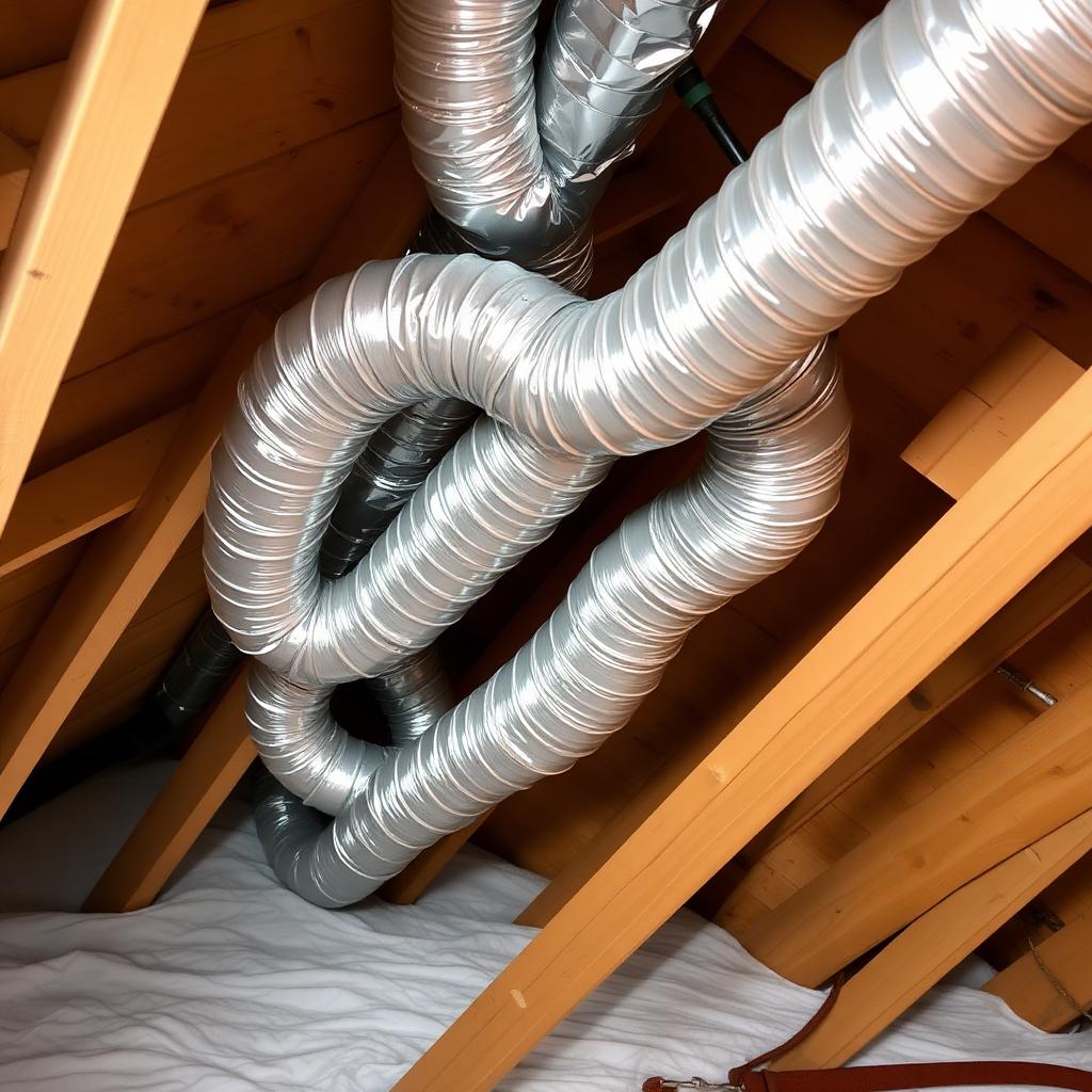 Ducts repaired after